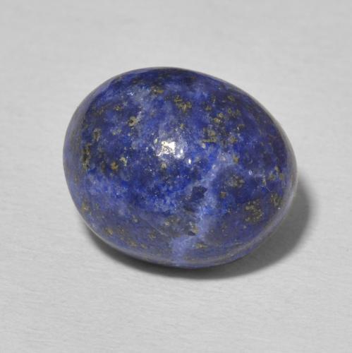 7.21 ct Blue Lapis Lazuli Stone, Natural Lapis Lazuli in Oval Cabochon Shape for Sale