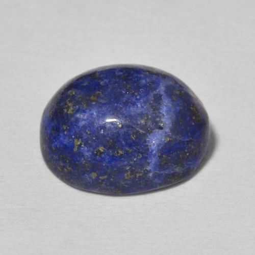Lapis Lazuli Gemstone in 12 x 10 mm (calibrated) Size for Sale, Lapis Lazuli Stone in Deep Egyptian Blue Color