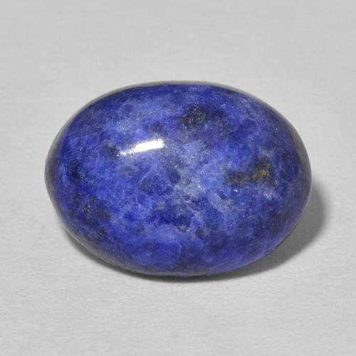 8.35ct Natural Deep Blue Lapis Lazuli, Oval, Opaque