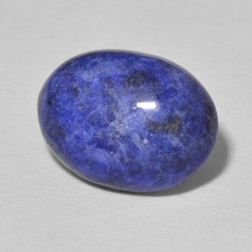 8.35 ct Blue Lapis Lazuli Stone, Natural Lapis Lazuli in Oval Cabochon Shape for Sale