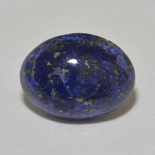 9.27ct Natural Very Deep Blue Lapis Lazuli, Oval, Opaque
