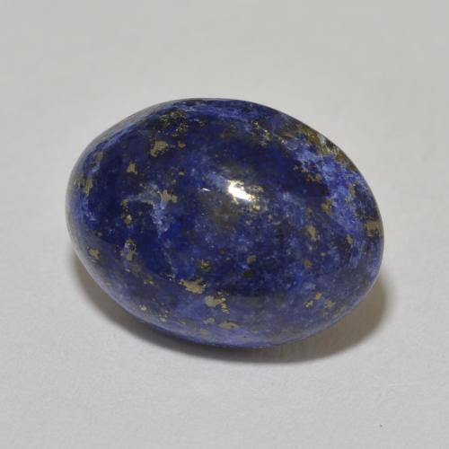 9.27 ct Blue Lapis Lazuli Stone, Natural Lapis Lazuli in Oval Cabochon Shape for Sale