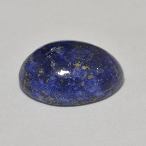 Lapis Lazuli Gemstone in 15.1 x 11.4 mm Size for Sale, Lapis Lazuli Stone in Very Deep Blue Color