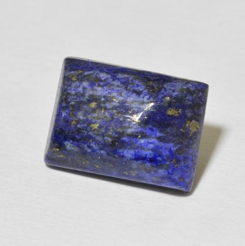 9.32 ct Blue Lapis Lazuli Stone, Natural Lapis Lazuli in Baguette Cabochon Shape for Sale