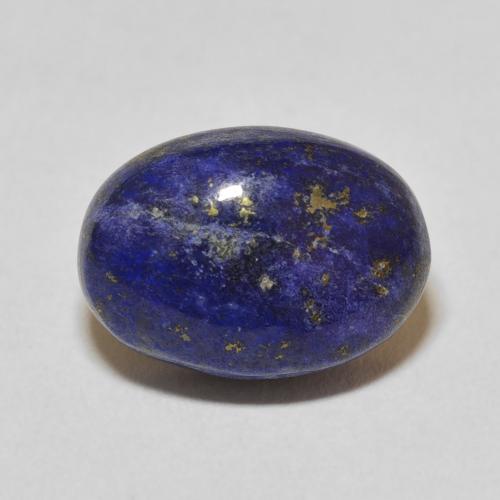 9.91ct Natural Very Deep Blue Lapis Lazuli, Oval, Opaque