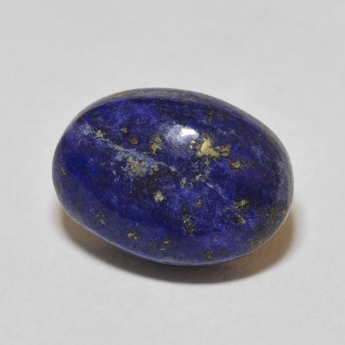 9.91 ct Blue Lapis Lazuli Stone, Natural Lapis Lazuli in Oval Cabochon Shape for Sale