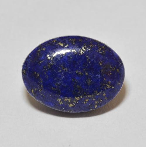 9.94ct Natural Very Deep Blue Lapis Lazuli, Oval, Opaque