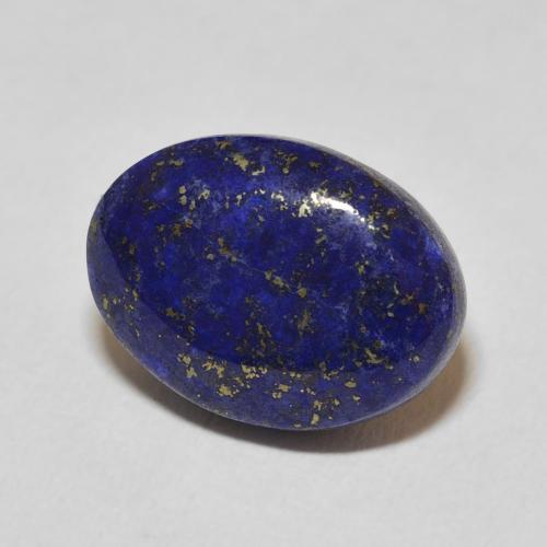 9.94 ct Blue Lapis Lazuli Stone, Natural Lapis Lazuli in Oval Cabochon Shape for Sale