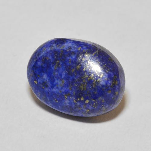 6.62 ct Blue Lapis Lazuli Stone, Natural Lapis Lazuli in Oval Cabochon Shape for Sale