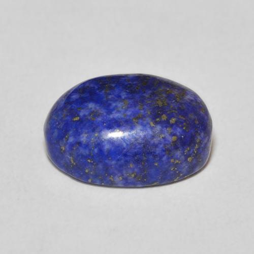 Lapis Lazuli Gemstone in 12.9 x 9.6 mm Size for Sale, Lapis Lazuli Stone in Deep Egyptian Blue Color