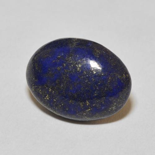 8.92 ct Blue Lapis Lazuli Stone, Natural Lapis Lazuli in Oval Cabochon Shape for Sale