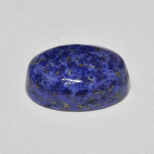 Lapis Lazuli Gemstone in 14.9 x 11 mm Size for Sale, Lapis Lazuli Stone in Navy Blue Color