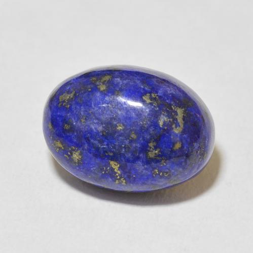 8.94 ct Blue Lapis Lazuli Stone, Natural Lapis Lazuli in Oval Cabochon Shape for Sale