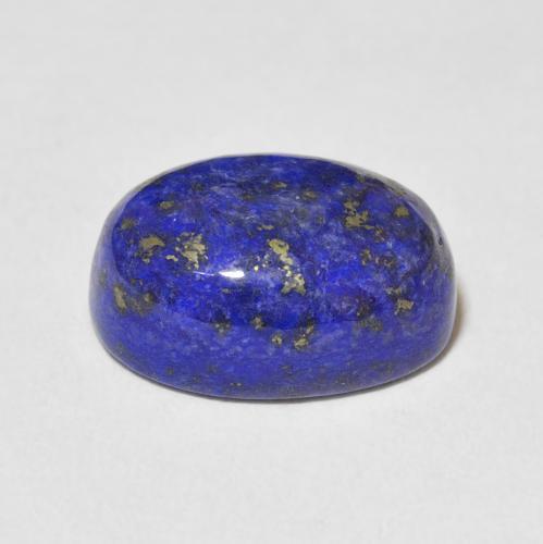 Lapis Lazuli Gemstone in 14 x 10 mm (calibrated) Size for Sale, Lapis Lazuli Stone in Deep Egyptian Blue Color