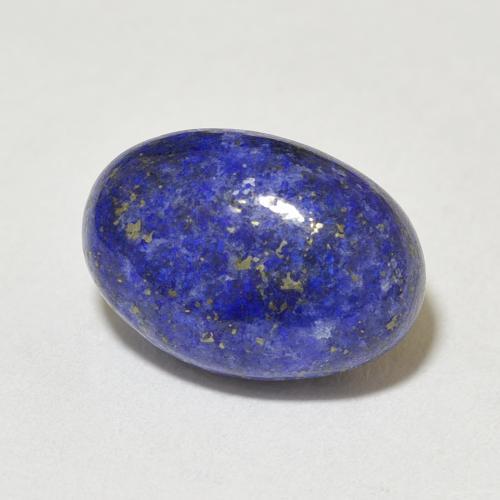 7.19 ct Blue Lapis Lazuli Stone, Natural Lapis Lazuli in Oval Cabochon Shape for Sale