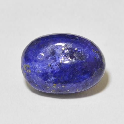 6.19ct Natural Dark Blue Lapis Lazuli, Oval, Opaque