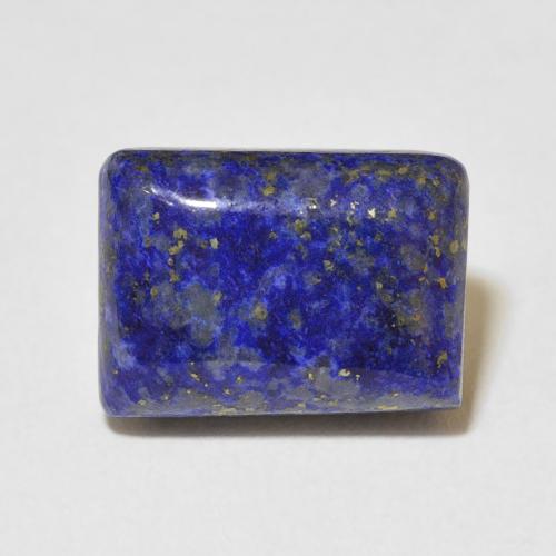 9.14ct Natural Deep Blue Lapis Lazuli, Baguette, Opaque