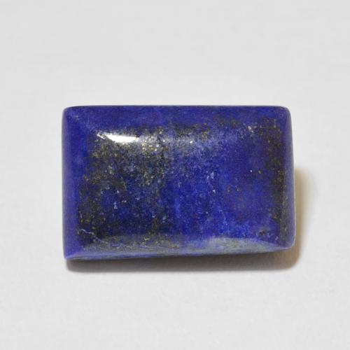 10.43ct Natural Intense Navy Blue Lapis Lazuli, Baguette, Opaque