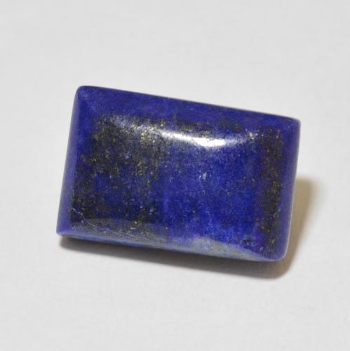 10.43 ct Blue Lapis Lazuli Stone, Natural Lapis Lazuli in Baguette Cabochon Shape for Sale