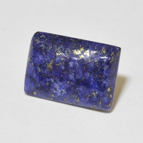 4.81 ct Blue Lapis Lazuli Stone, Natural Lapis Lazuli in Baguette Cabochon Shape for Sale