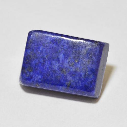 9.98 ct Blue Lapis Lazuli Stone, Natural Lapis Lazuli in Baguette Cabochon Shape for Sale