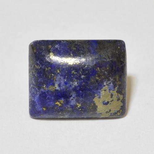 5.85ct Natural Deep Blue Lapis Lazuli, Baguette, Opaque
