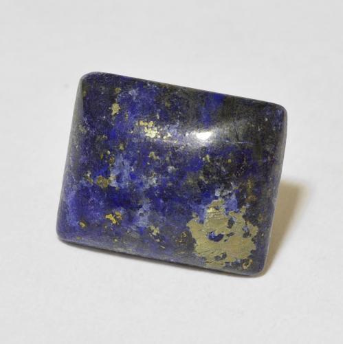5.85 ct Blue Lapis Lazuli Stone, Natural Lapis Lazuli in Baguette Cabochon Shape for Sale