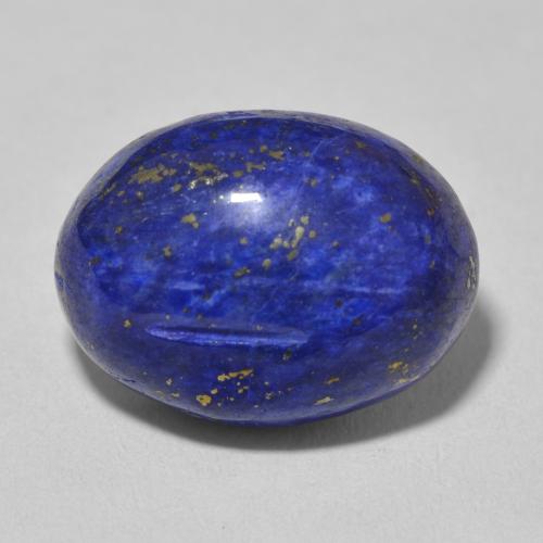 14.43ct Natural Dark Blue Lapis Lazuli, Oval, Opaque