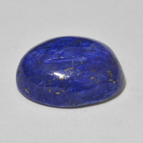 Lapis Lazuli Gemstone in 17.2 x 12.9 mm Size for Sale, Lapis Lazuli Stone in Dark Blue Color