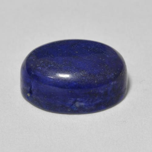 Lapis Lazuli Gemstone in 14 x 10 mm (calibrated) Size for Sale, Lapis Lazuli Stone in Very Deep Blue Color