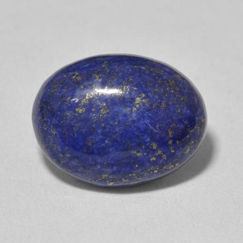 7.20ct Natural Deep Egyptian Blue Lapis Lazuli, Oval, Opaque