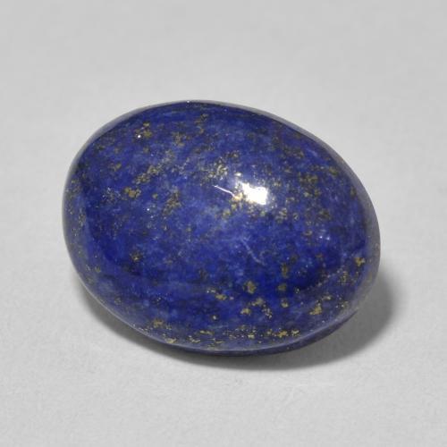 7.20 ct Blue Lapis Lazuli Stone, Natural Lapis Lazuli in Oval Cabochon Shape for Sale