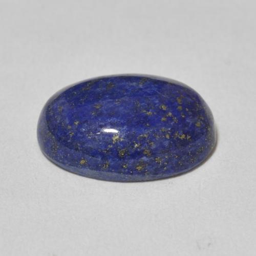Lapis Lazuli Gemstone in 14.1 x 10.8 mm Size for Sale, Lapis Lazuli Stone in Deep Egyptian Blue Color