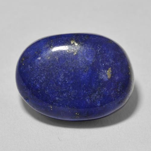 14.32ct Natural Deep Blue Lapis Lazuli, Oval, Opaque