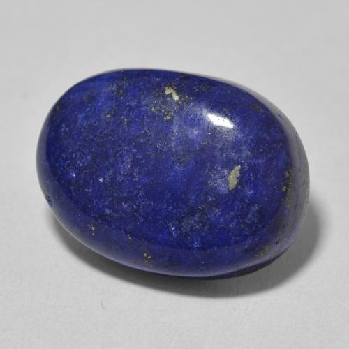 14.32 ct Blue Lapis Lazuli Stone, Natural Lapis Lazuli in Oval Cabochon Shape for Sale