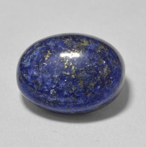 11.28ct Natural Navy Blue Lapis Lazuli, Oval, Opaque