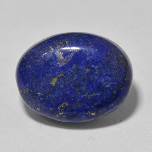 15.53ct Natural Navy Blue Lapis Lazuli, Oval, Opaque