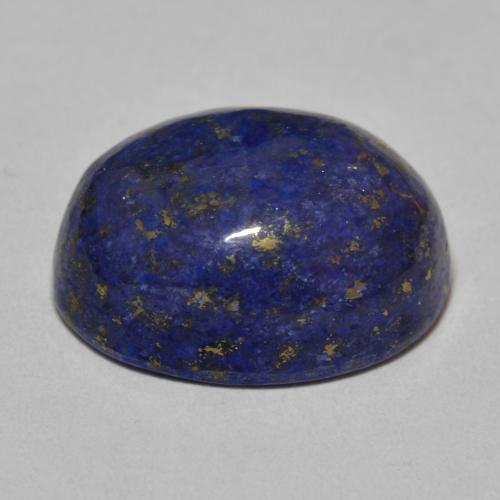 Lapis Lazuli Gemstone in 17.4 x 13.6 mm Size for Sale, Lapis Lazuli Stone in Dark Blue Color