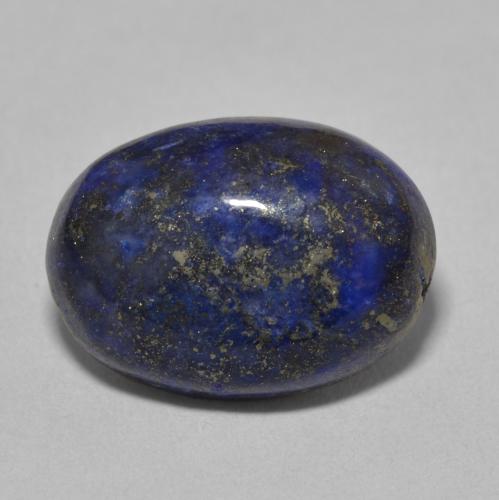 12.73ct Natural Dark Blue Lapis Lazuli, Oval, Opaque