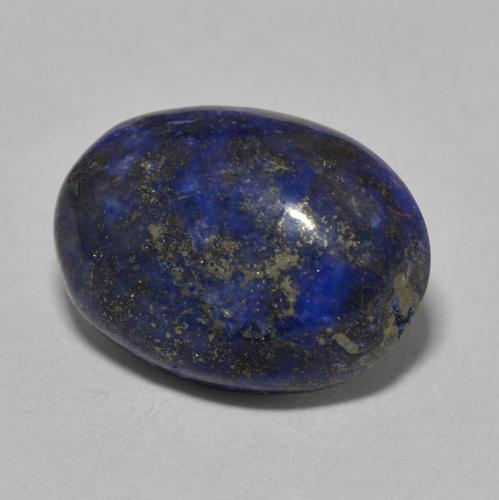 12.73 ct Blue Lapis Lazuli Stone, Natural Lapis Lazuli in Oval Cabochon Shape for Sale
