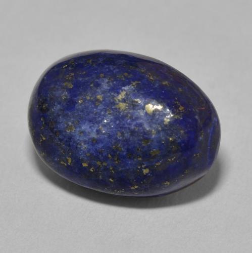 13.24 ct Blue Lapis Lazuli Stone, Natural Lapis Lazuli in Oval Cabochon Shape for Sale
