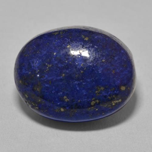 17.71ct Natural Dark Blue Lapis Lazuli, Oval, Opaque