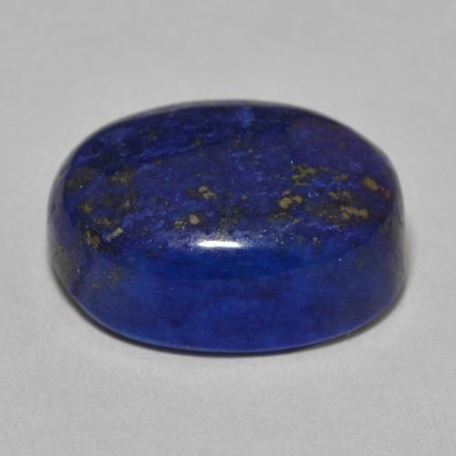 Lapis Lazuli Gemstone in 17.1 x 13.4 mm Size for Sale, Lapis Lazuli Stone in Dark Blue Color