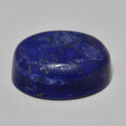 Lapis Lazuli Gemstone in 14 x 12 mm (calibrated) Size for Sale, Lapis Lazuli Stone in Very Deep Blue Color
