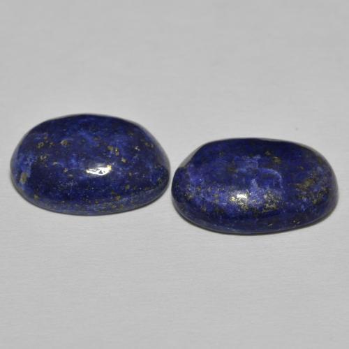 Lapis Lazuli Gemstones in 16 x 12 mm (calibrated) Size for Sale, Lapis Lazuli Stones in Dark Blue Color