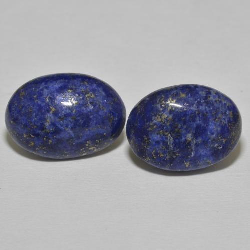 18.07ctw Natural Dark Blue Lapis Lazuli, Oval, Opaque