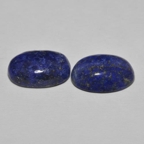 Lapis Lazuli Gemstones in 16 x 12 mm (calibrated) Size for Sale, Lapis Lazuli Stones in Dark Blue Color