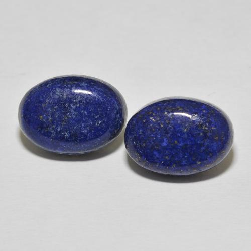 18.05ctw Natural Deep Egyptian Blue Lapis Lazuli, Oval, Opaque
