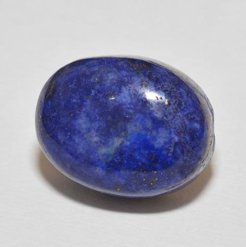 17.89 ct Blue Lapis Lazuli Stone, Natural Lapis Lazuli in Oval Cabochon Shape for Sale