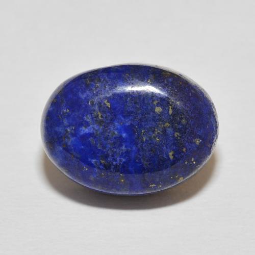 13.11ct Natural Dark Blue Lapis Lazuli, Oval, Opaque